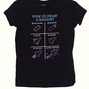 How to draw a rocket